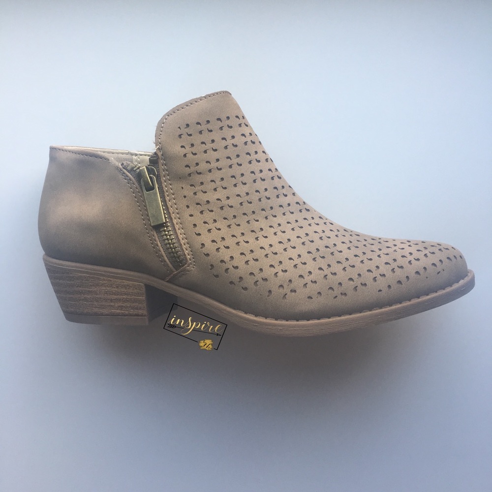 Taupe Fall Bootie