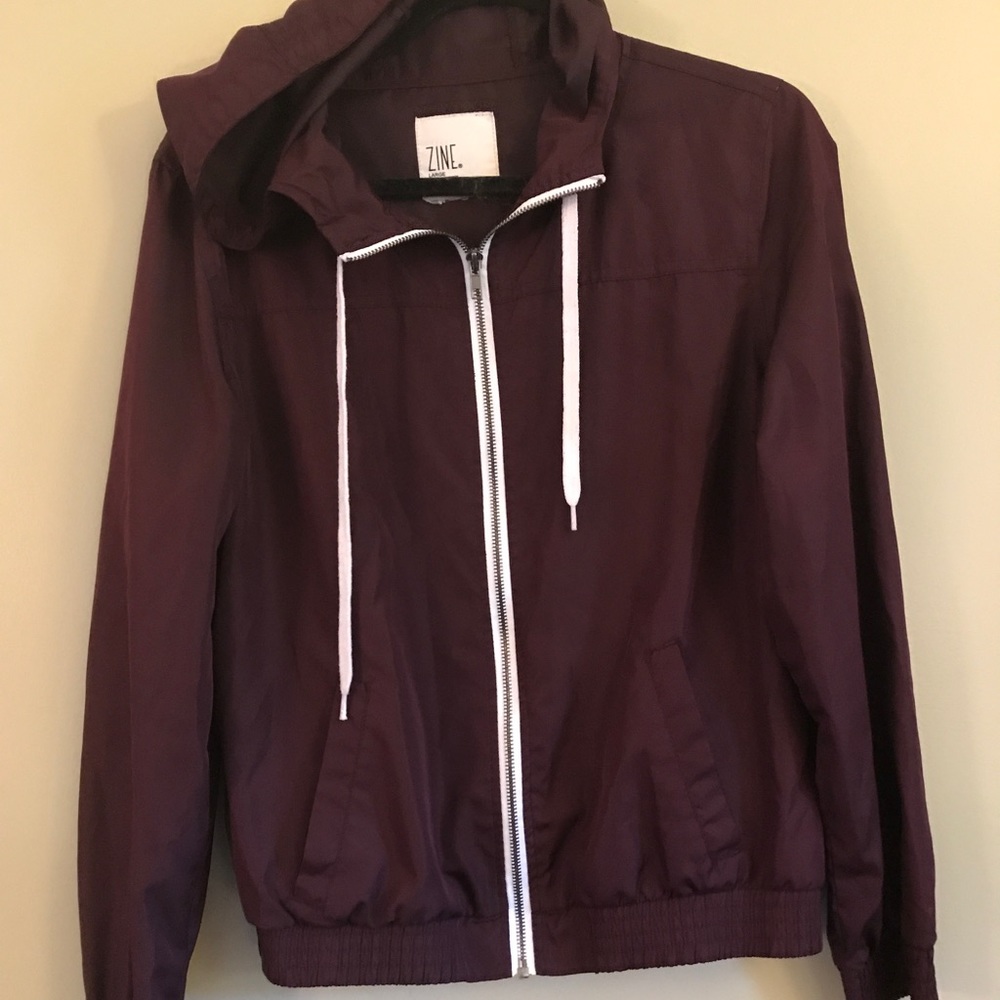 Zind hooded windbreaker