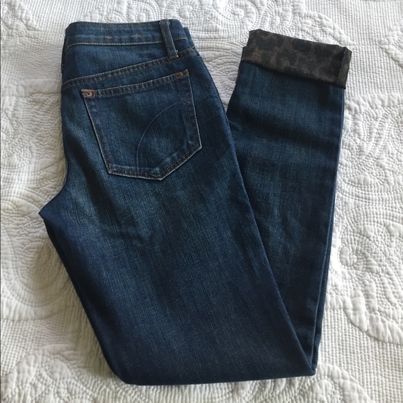 Anthropologie Denim - Wild Joes Jeans with Leopard print!