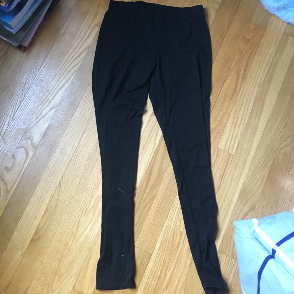 black leggings