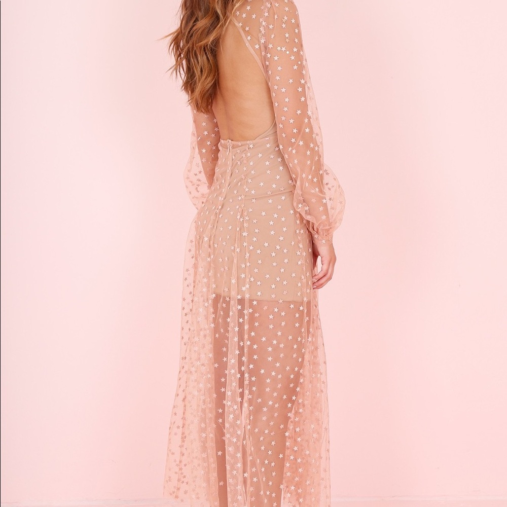 All That Glitters Maxi Dress - Picture 4 of 6