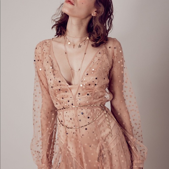 All That Glitters Maxi Dress - Picture 2 of 6