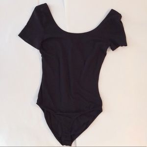 Black Charlotte Russe Bodysuit