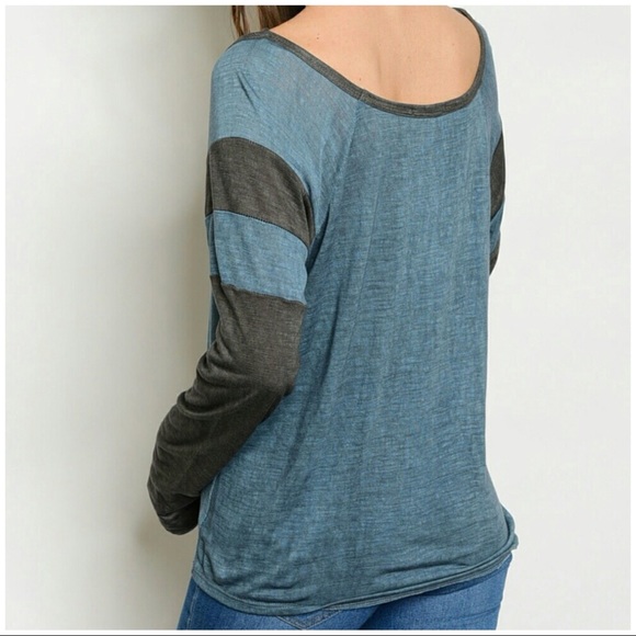 Strappy Baseball Tee - Picture 2 of 2