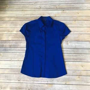 Theory cap sleeve shirt