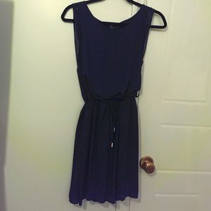 Navy blue dress