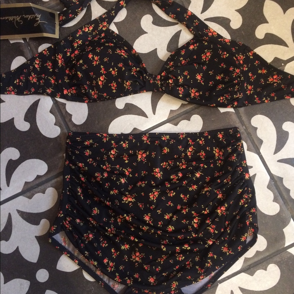 Modcloth 2 piece bathing suit