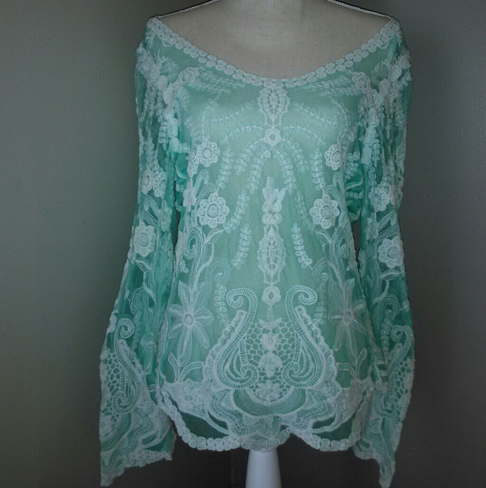 Adorable Sheer Top