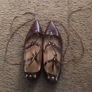 Pixie Market Shoes - Pixie Market lace-up flat Pixie Market Shoes - Pixie Market lace-up flat