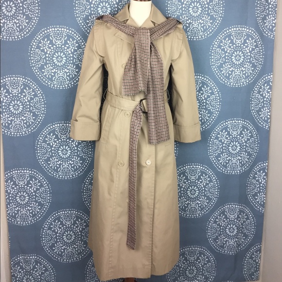 Elliot Bass Jackets & Blazers - Vintage Elliot Bass Trench Coat w/ Removable Liner