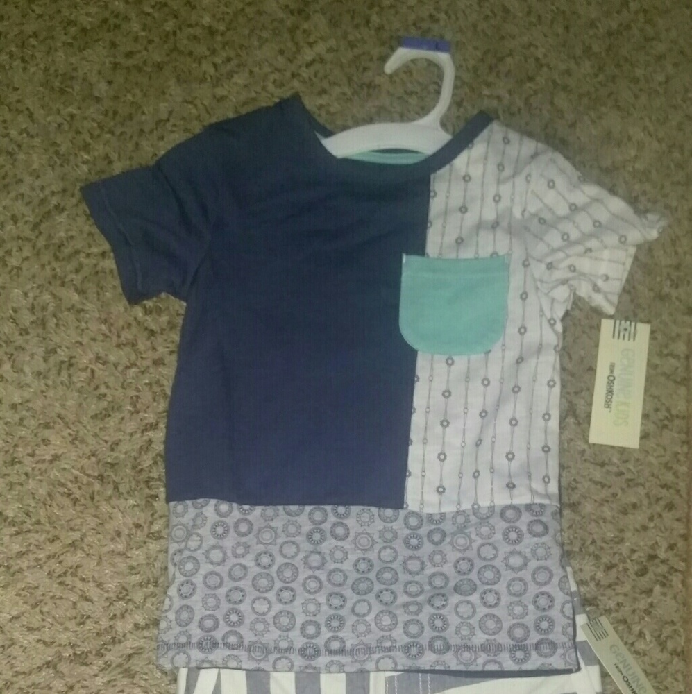 Cute shirt & short set