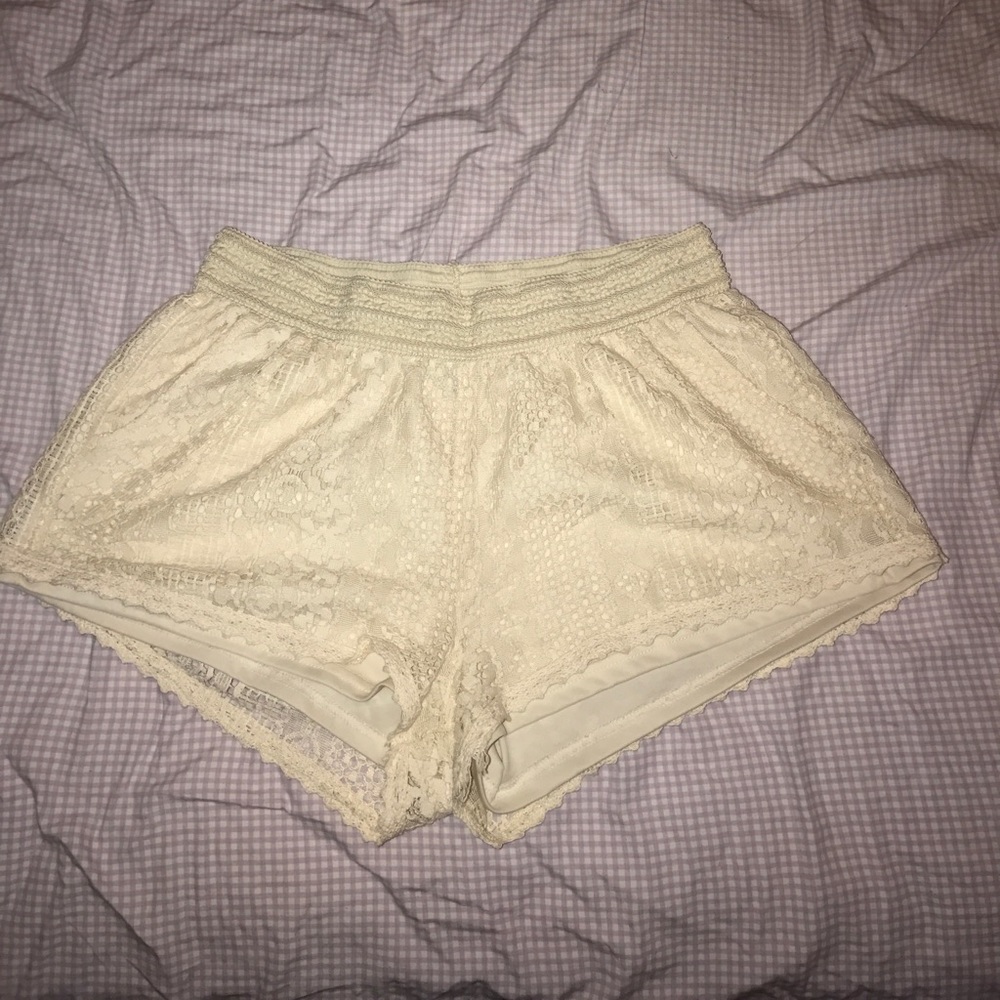 Crochet shorts