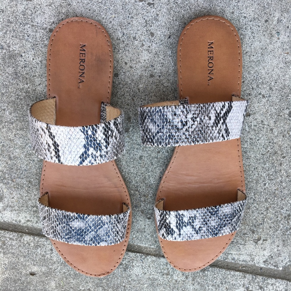 Slip on sandals