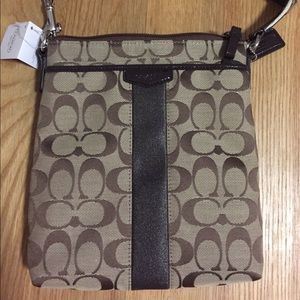 NWT Coach Crossbody - Khaki