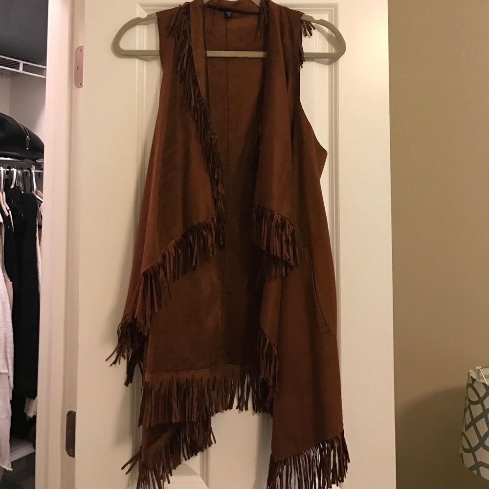 Brown vest