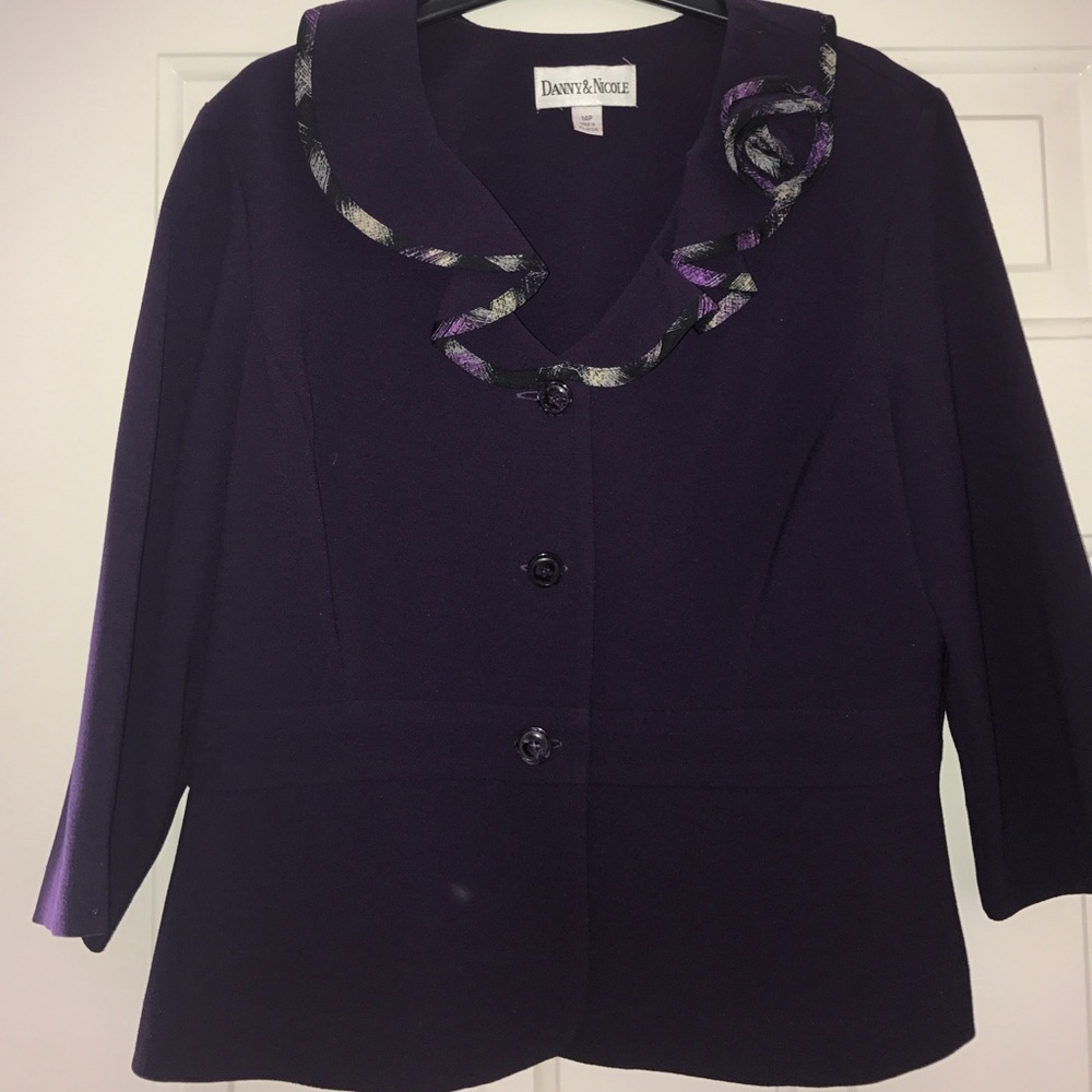 Purple Women's blazer