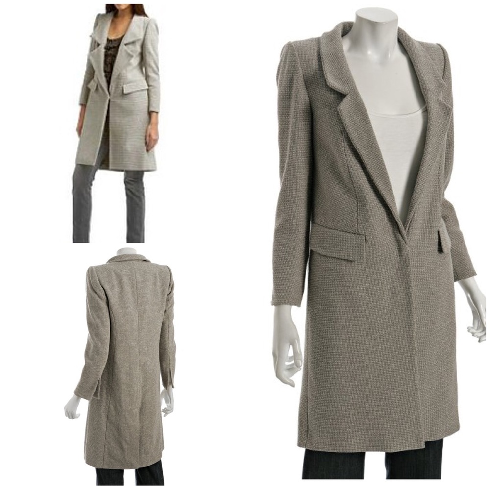 Twenty8twelve Concrete Texture Canvas Crombie Coat