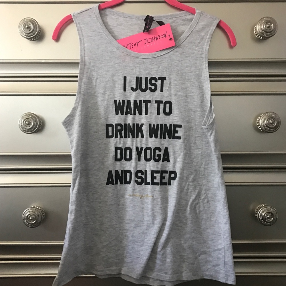 NWT Betsey Johnson Graphic Tank, XS