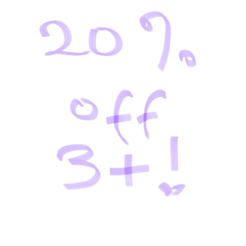 Everything must go by the end of the month!!!