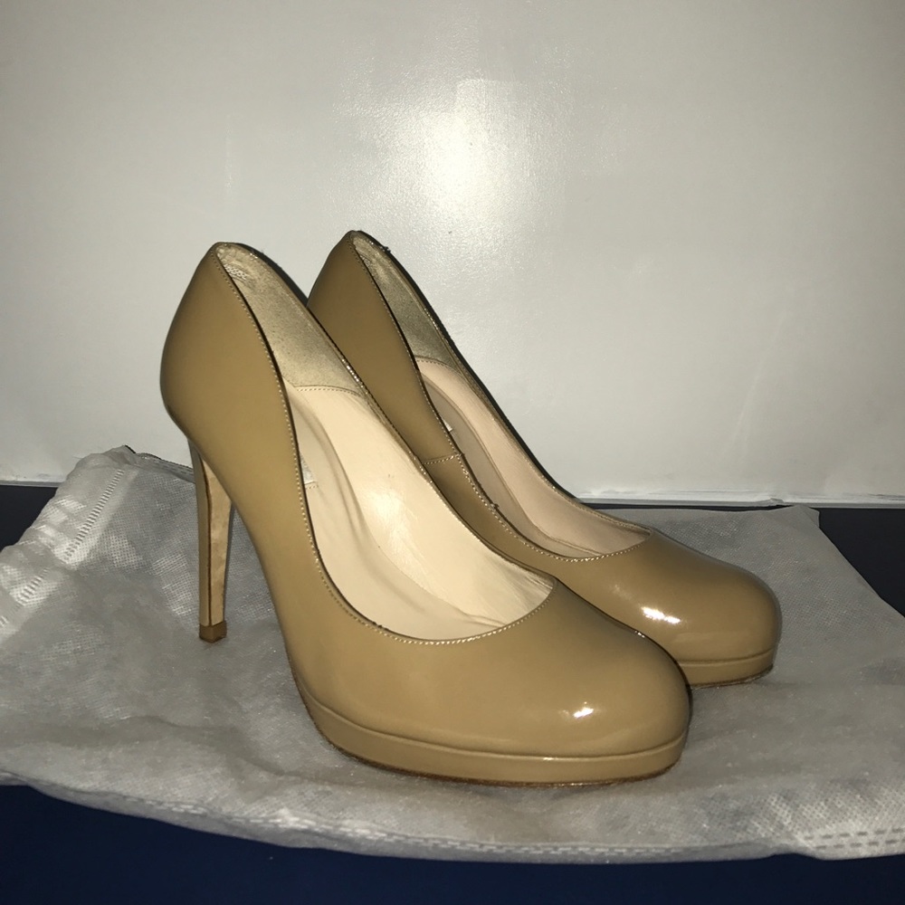 Nude L.K. Bennett Sledge Pumps Size 9 39