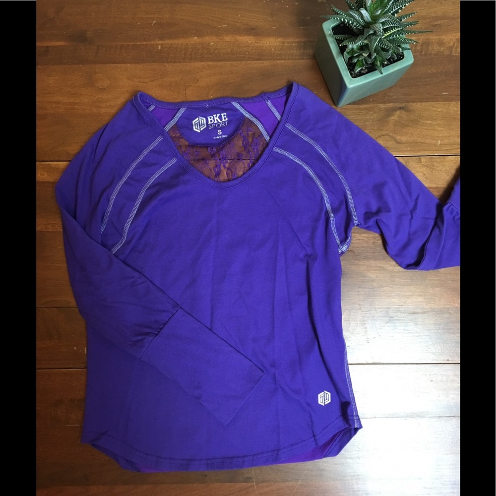 Purple BKE Athletic Shirt