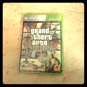 XBOX 360 Grand Theft Auto San Andreas