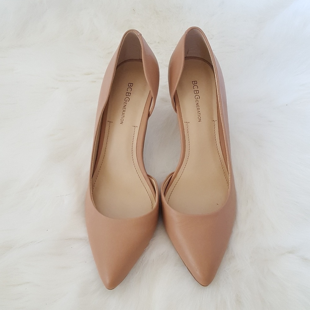 BCBGeneration Nude heels