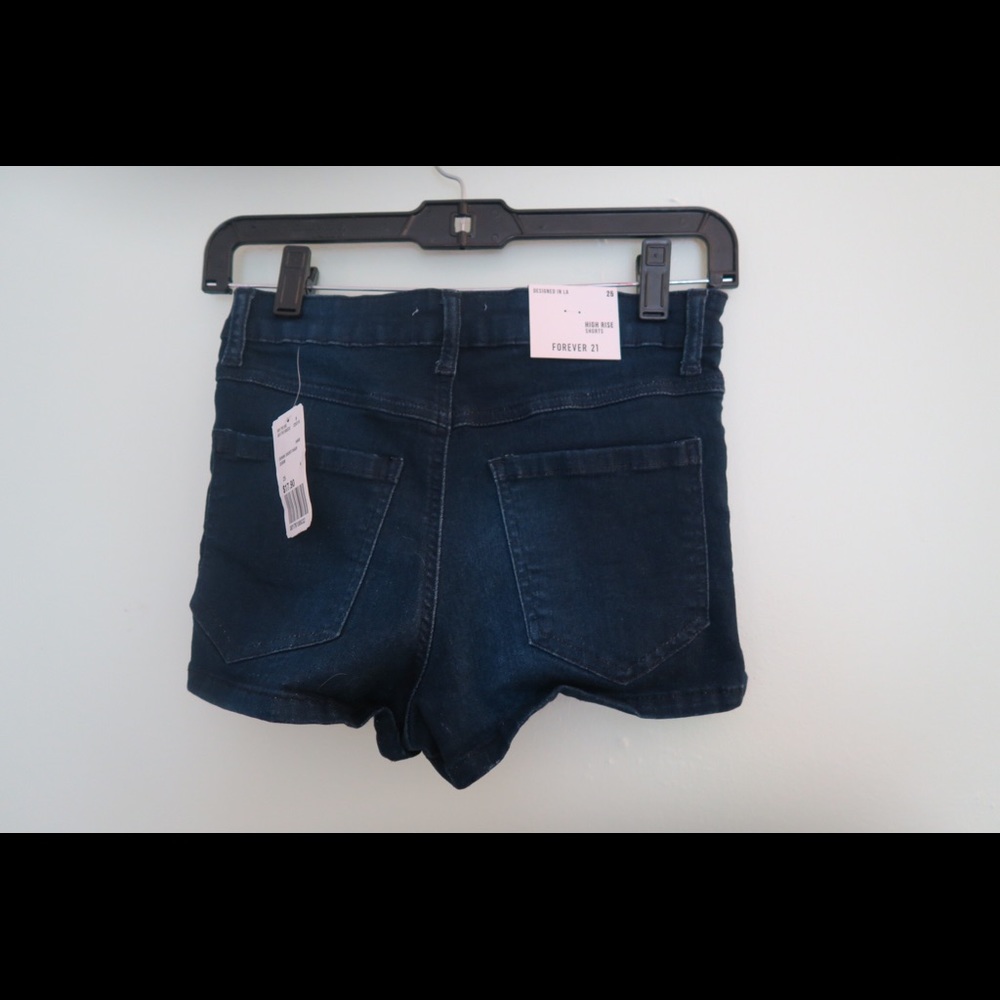High rise shorts