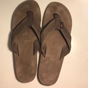 Expresso Brown Rainbow Sandals