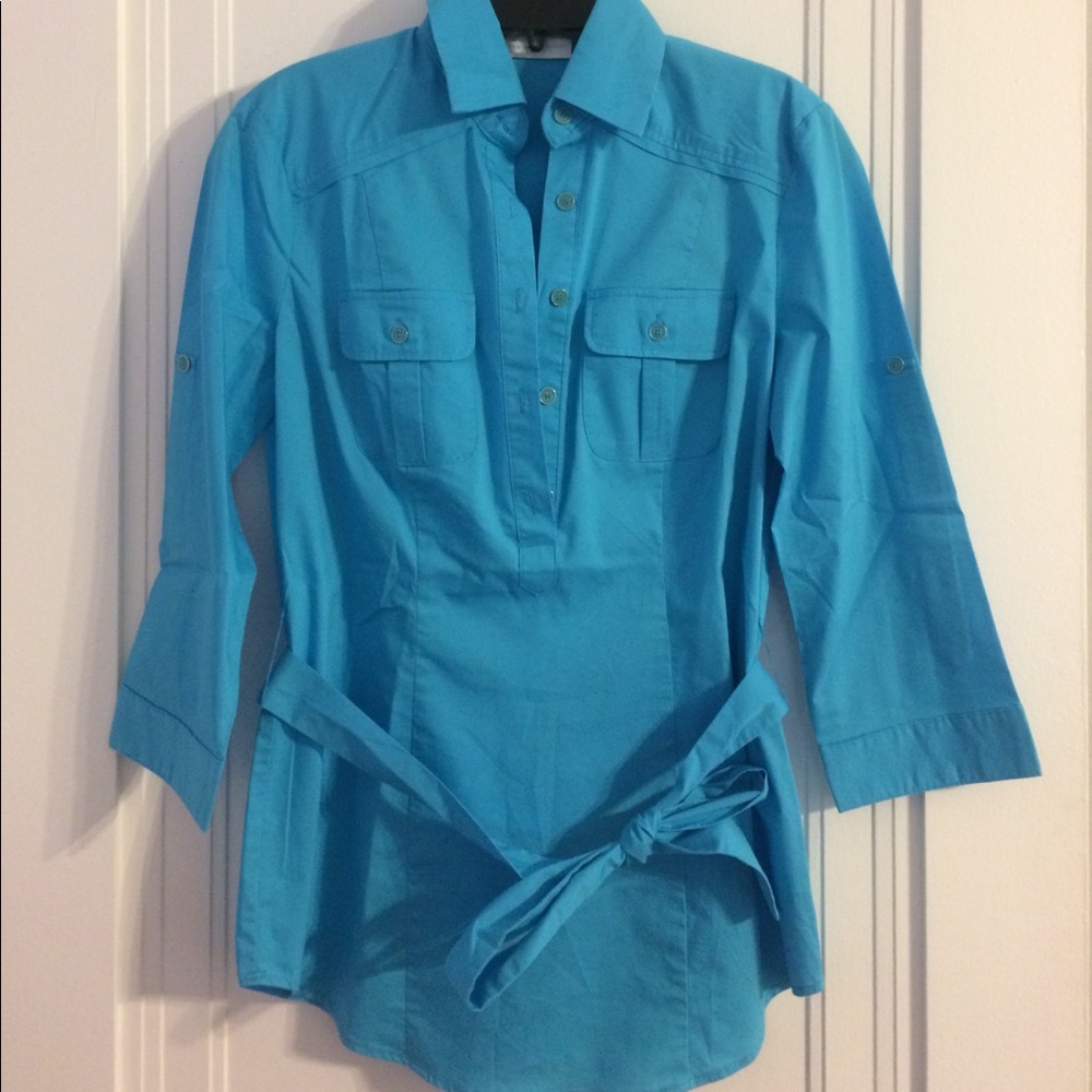 New York & Company Button Up Blouse