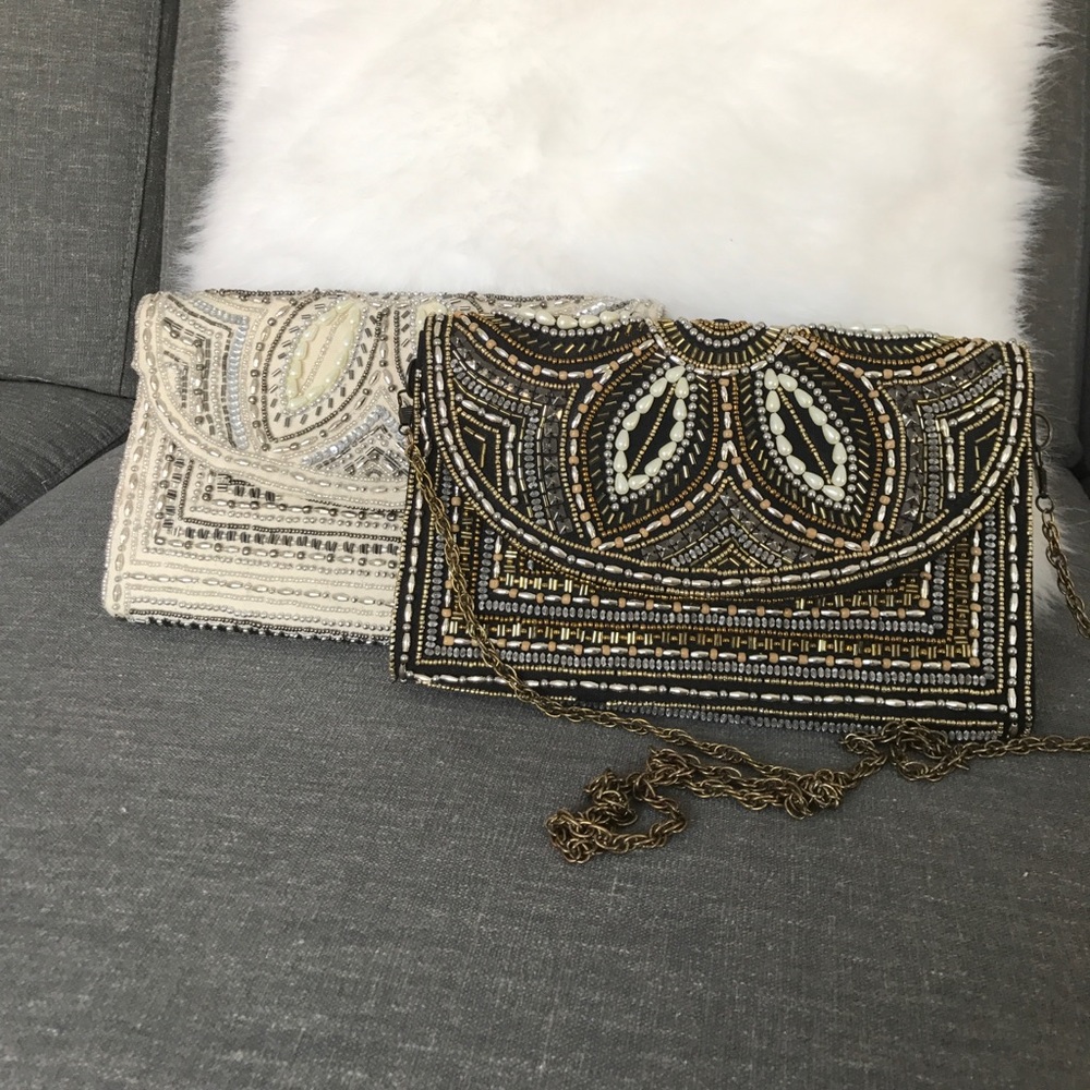 Beaded clutches
