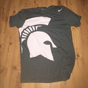 Men's Nike Michigan state Spartans tee