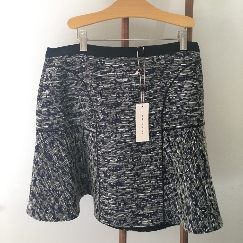 NWT Rebecca Taylor Flippy Skirt
