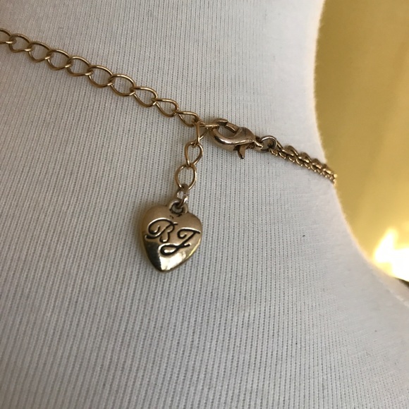 Betsey Gingham Black & White Charm Necklace - Picture 7 of 8