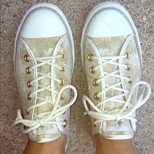 Converse sequin sneakers