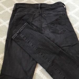 AG black skinny jeans