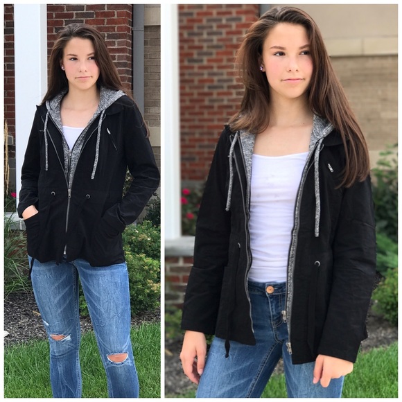 🌸Hoodie Utility Jacket - Picture 4 of 4