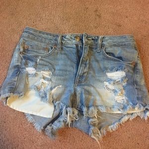 ripped shorts