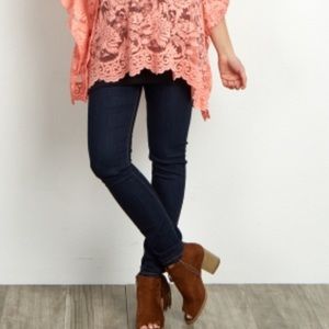 Pink Blush Maternity skinny jeans
