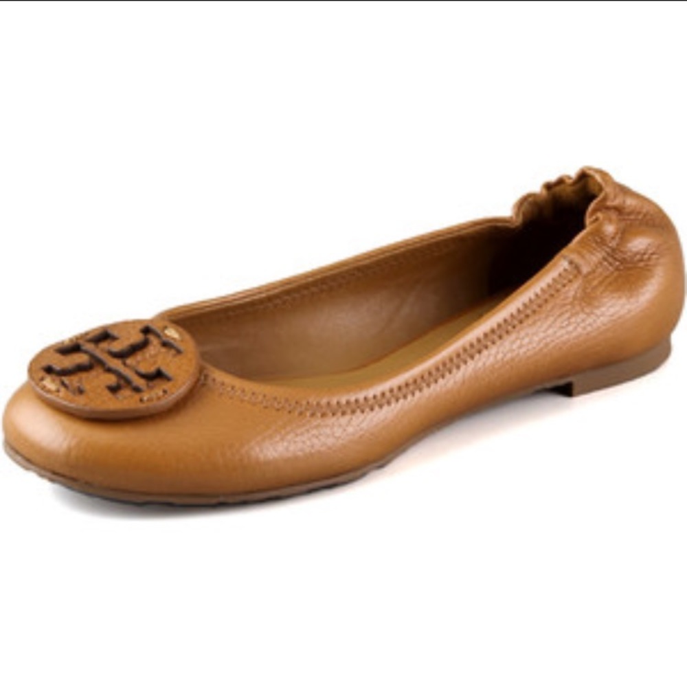 Tory Butch Royal Tan Reva Flats