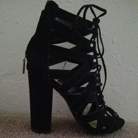 Never worn heeled sandals - Picture 1 of 1
