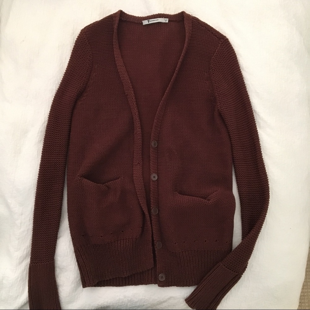 Alexander Wang T • knit sweater cardigan