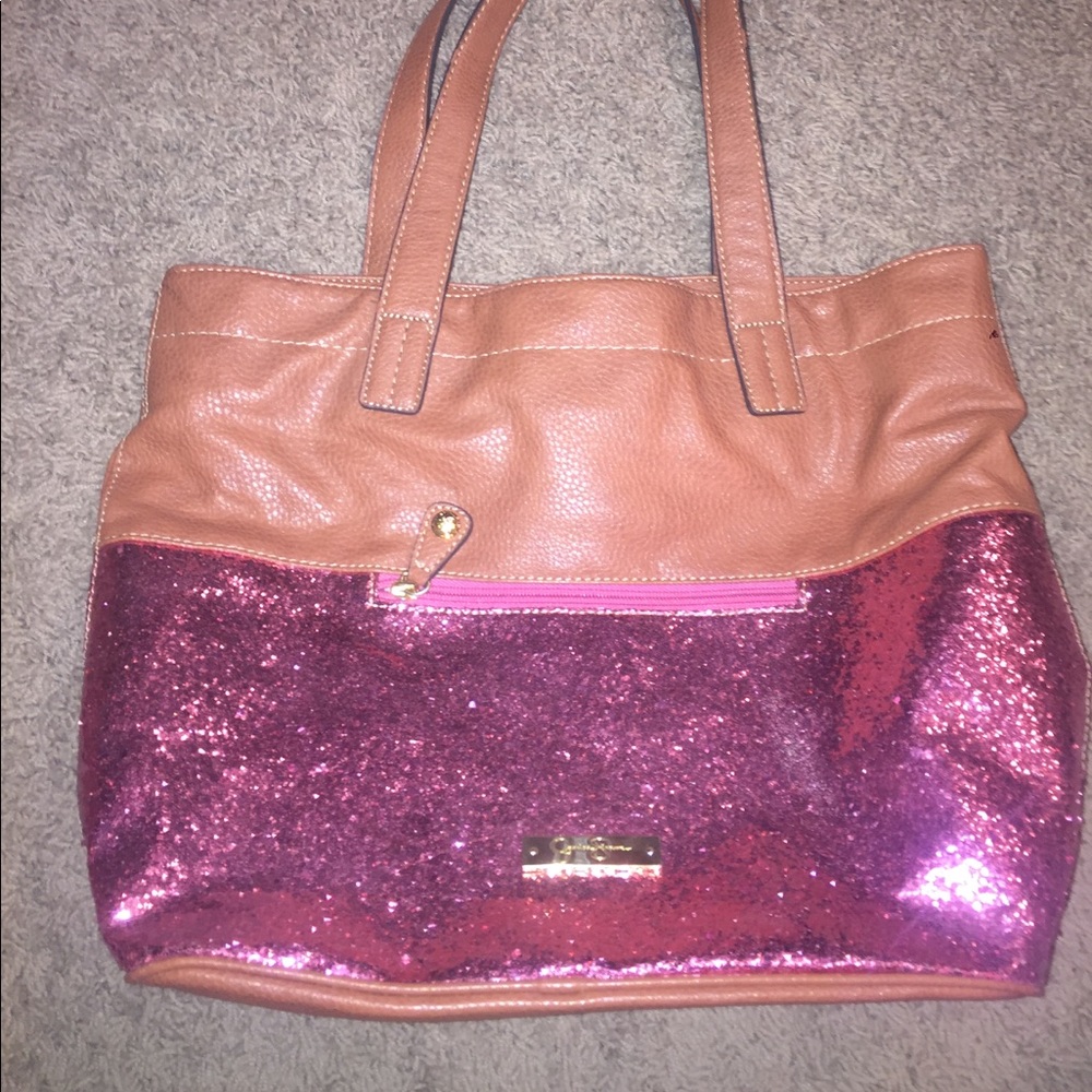 Jessica Simpson glitter purse