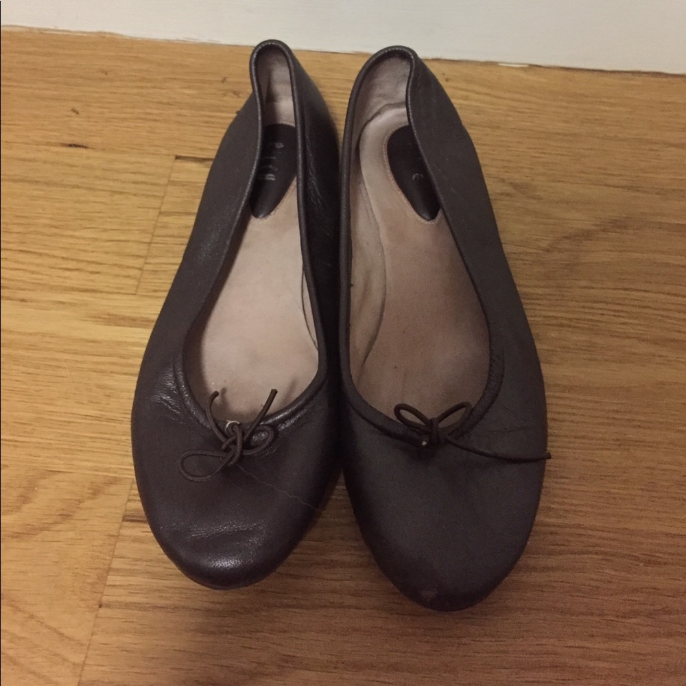 Bloch Brown Leather Ballerina Flats - sz6.5