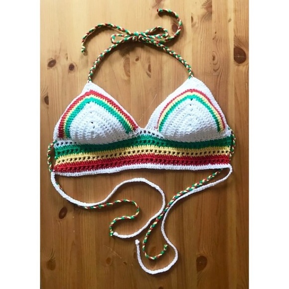 !!!! HOST PICK!!!!! Rasta colored bralette - Picture 1 of 3