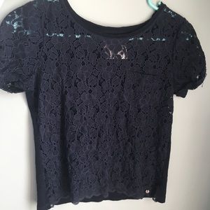 kids abercrombie floral t shirt