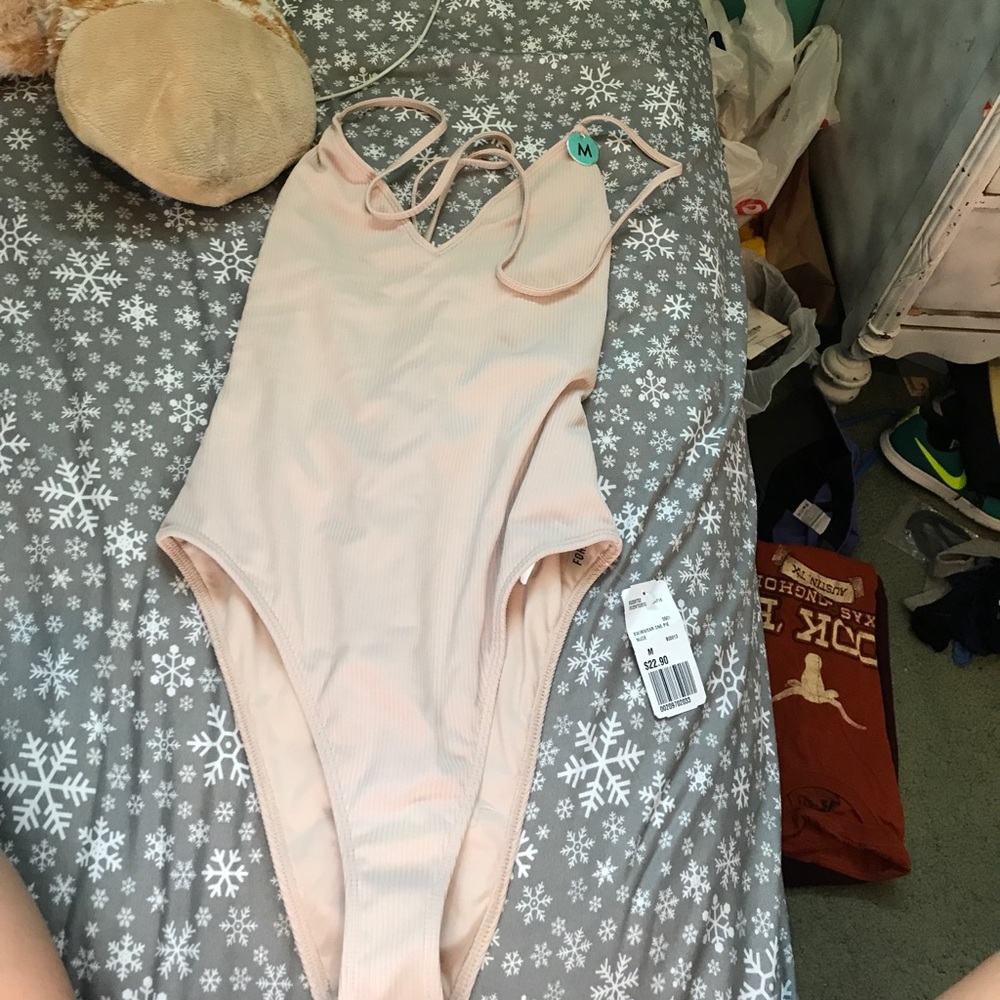 F21 one piece swim suit