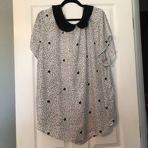 Torrid Star Print Blouse