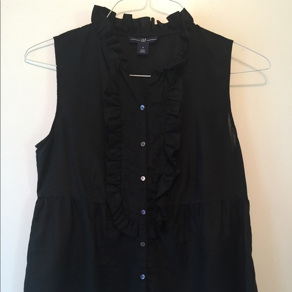 Sleeveless Ruffle Top - Picture 3 of 4