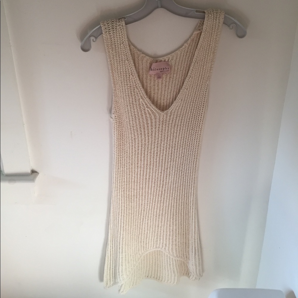 Knit coverup or top or dress